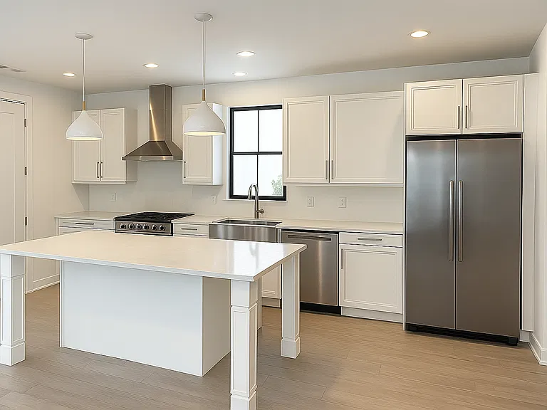 kitchen with SS Appliances