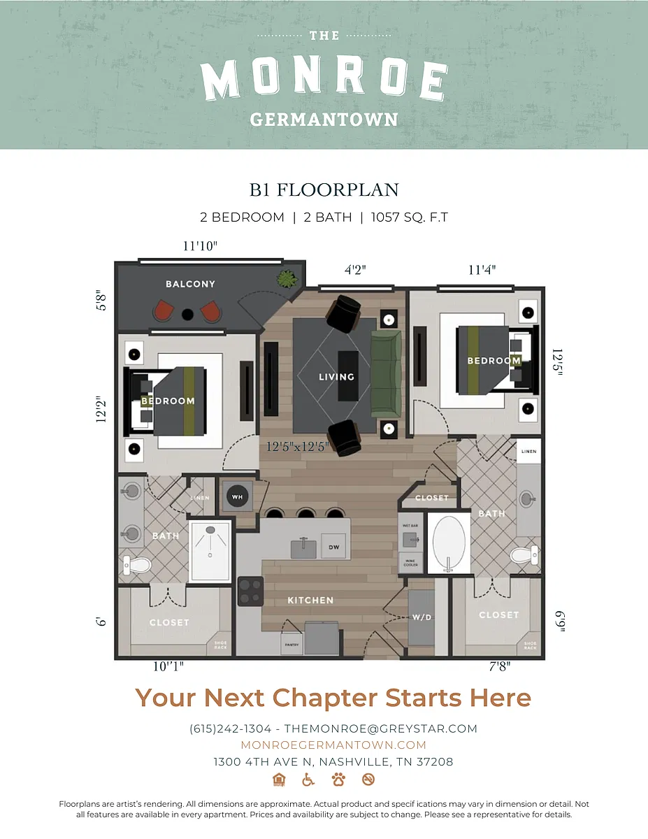 Floor plan B1