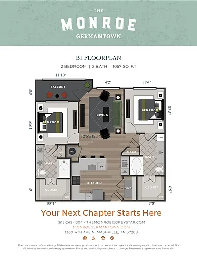 Floor plan B1