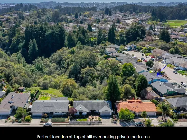 Home location looking out onto privately owned very quiet park setting