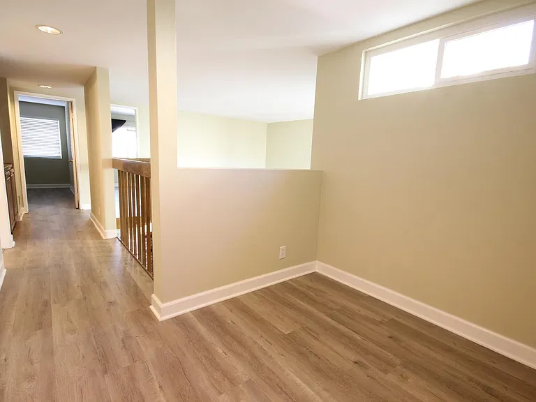 Upstairs hallway and loft area