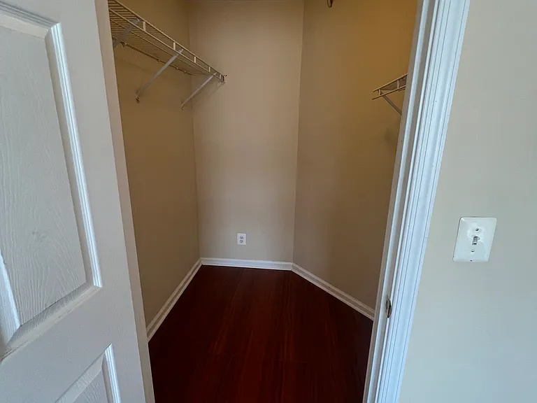 Master bedroom walk-in closet