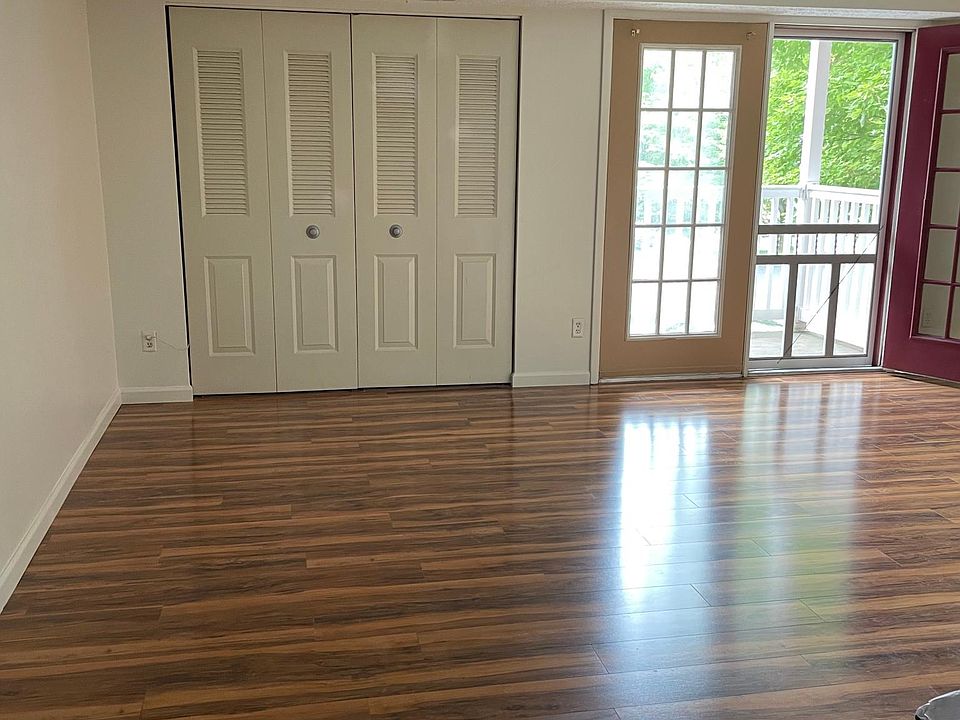 living room and storage closet