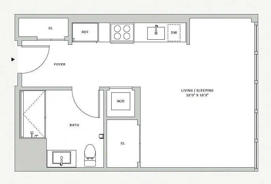 Floor plan S1B