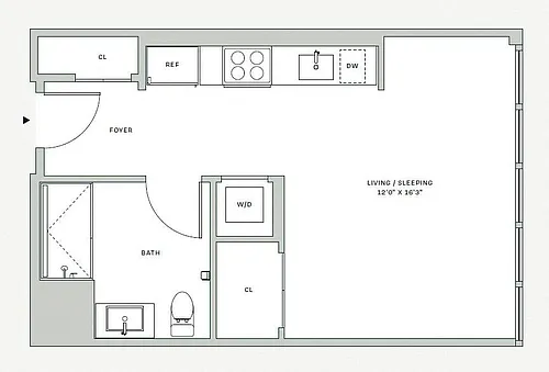 Floor plan S1B