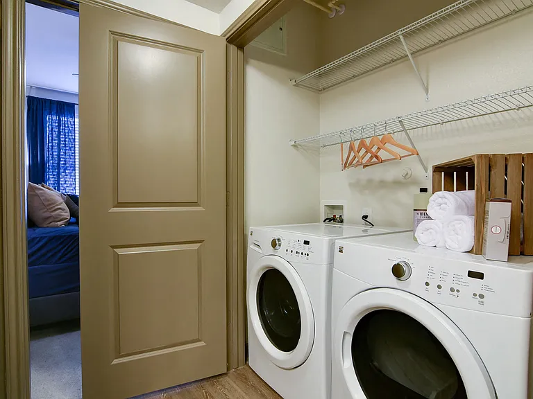 Washer/Dryer - Included in All Units at Park at Rialto Apartments, San Antonio