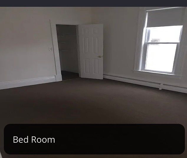 Large bedroom with great closet space