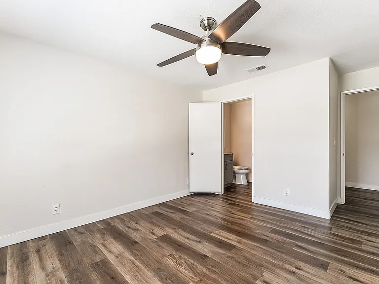 Second Bedroom with walk in closet and en-suite full bathroom