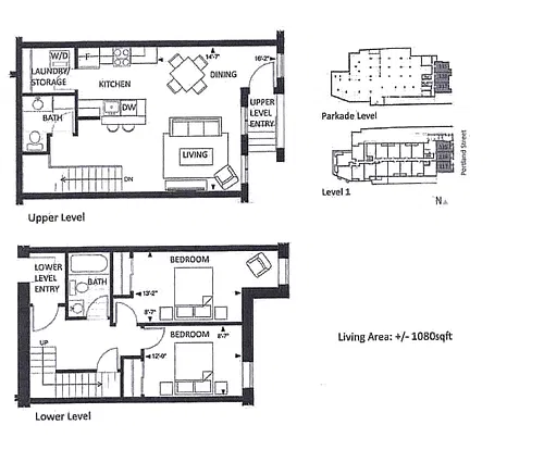 Floor plan 2 Bedroom