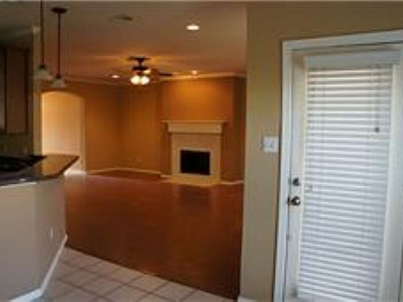 Eat-in Kitchen View to Living