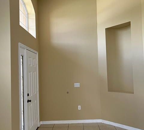 Main entrance to the house