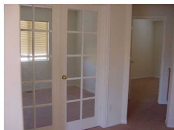 Doors to office, 2nd BR to right