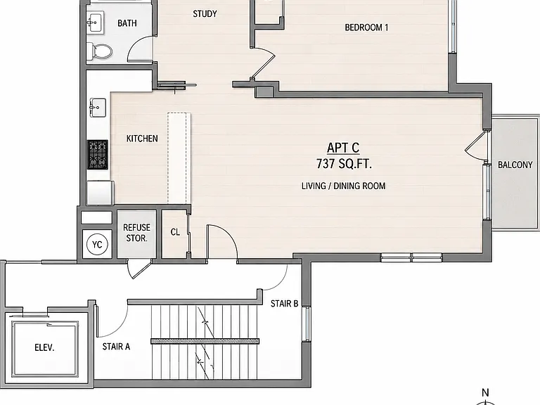 308 E 109th St #3C — Photo 2