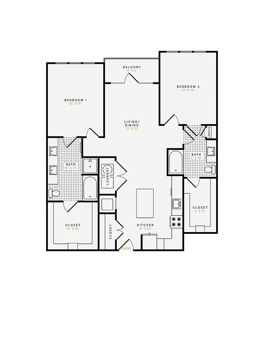 Floor plan The Falize