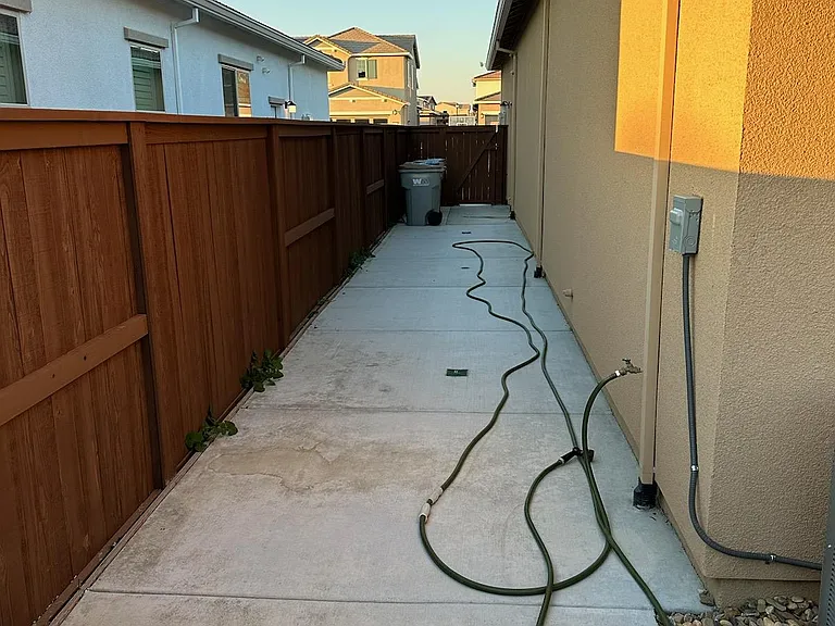 WEST SIDE OF HOME