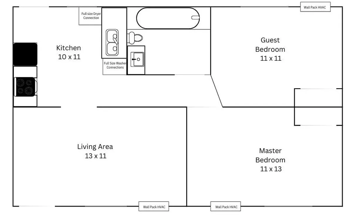 Floor plan 2C