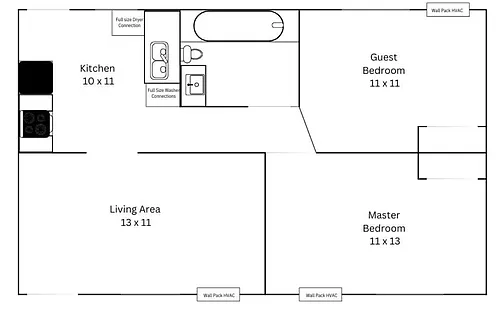 Floor plan 2C