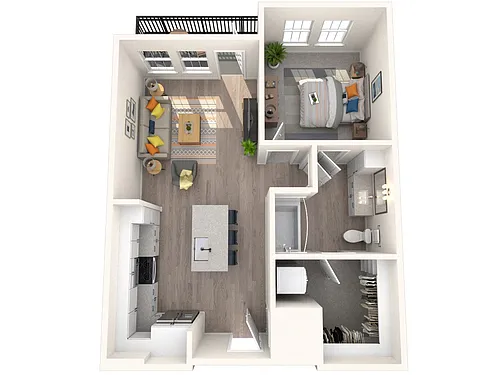 Floor plan A1