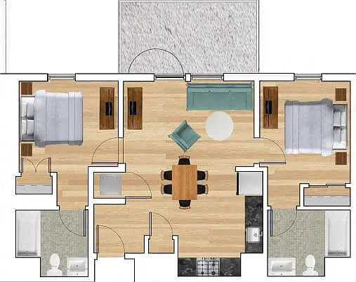 Block C Apartments — Photo 36