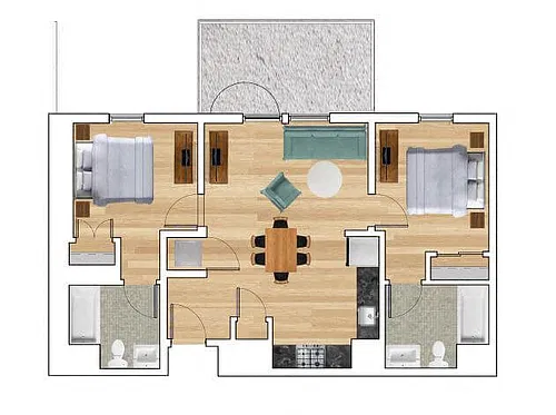 Floor plan B2
