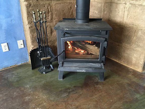 West Bedroom's Wood Stove