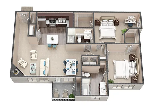 Floor plan B2