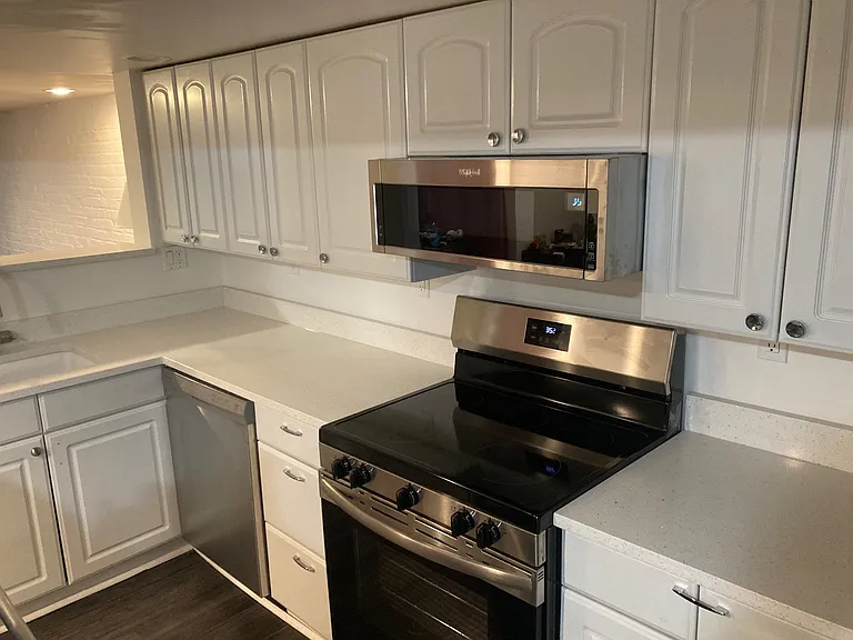 Quartz countertops and all new appliances!