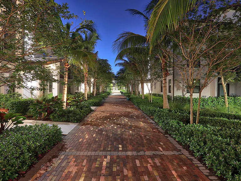 Our community overlooks a beautiful preserve.