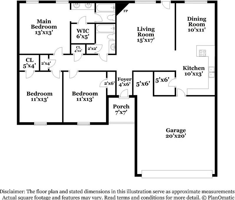 3 bed, 2.0 bath, 1446 sqft, $1,635 — Photo 2