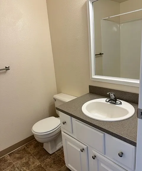 Updated bathroom vanity