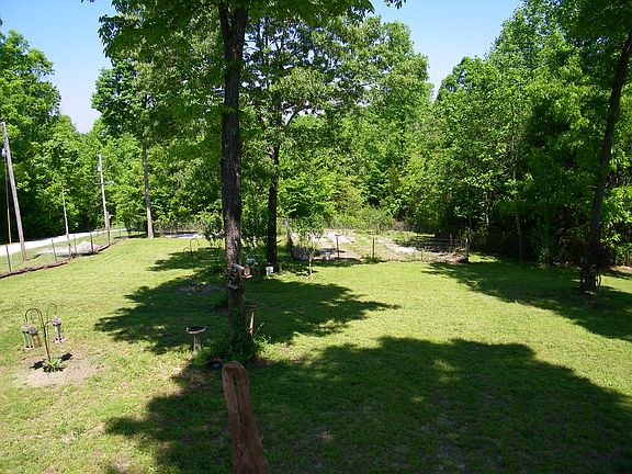 fenced in front yard