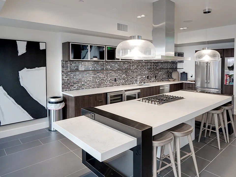 Demonstration kitchen | 787 The Alameda | Apartments for rent in San Jose, CA
