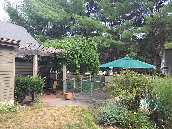 Backyard view pool and patio