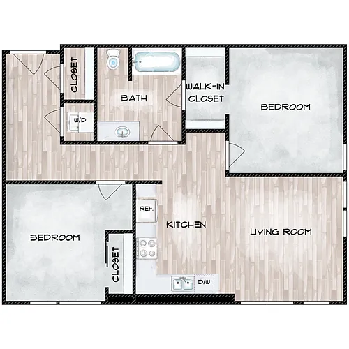 Floor plan D2