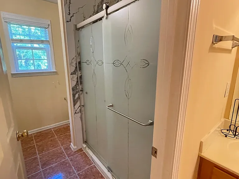 Guest bathroom shower