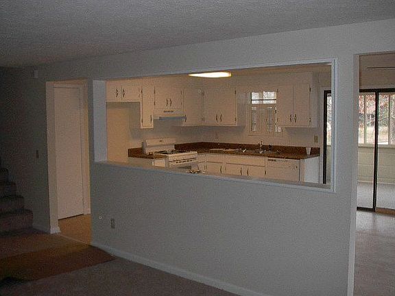 View From Living Room Into Kitchen