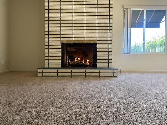 Fireplace in living room