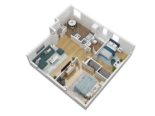 Floor plan The Adam