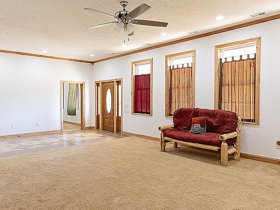 Front door of living room