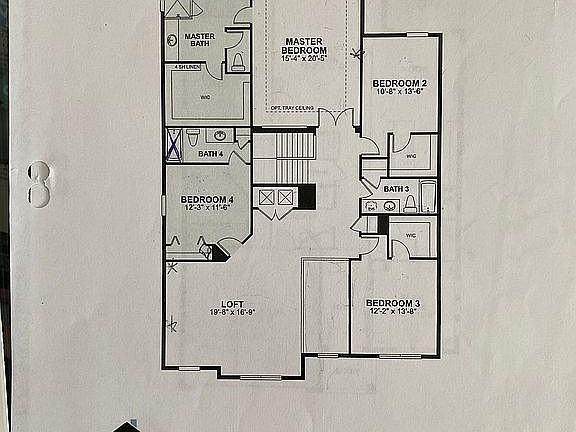 Second Floor Layout
