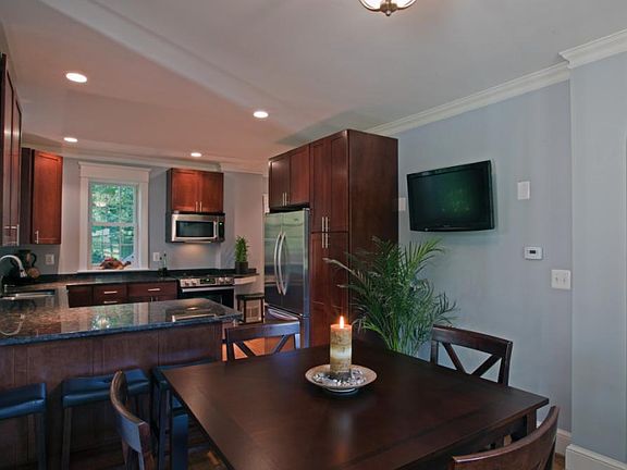 Updated kitchen w stainless steel and granite