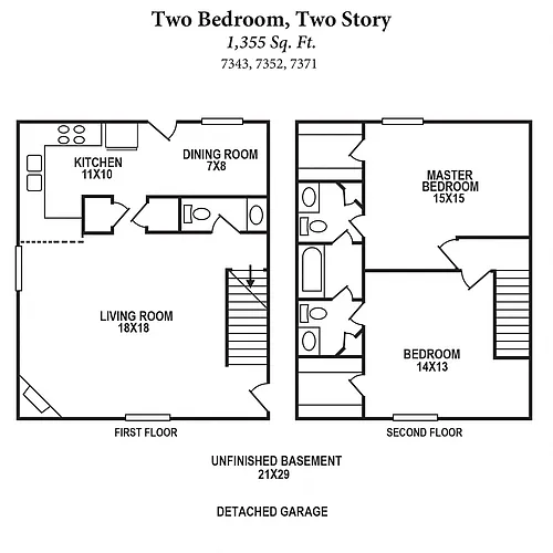 Floor plan 7371
