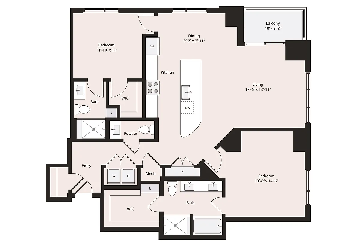 Floor plan B3-1