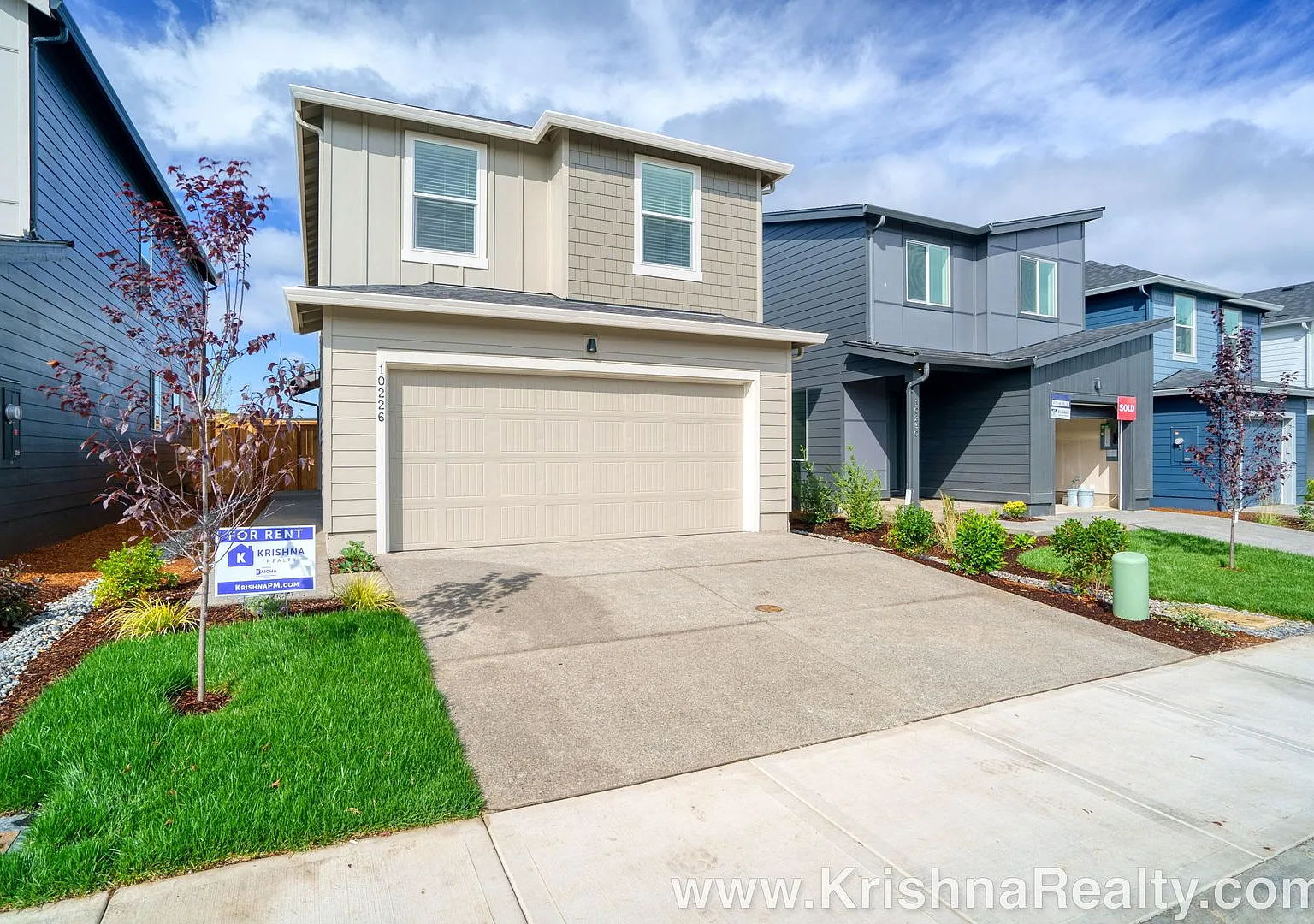 Beautiful One-Year-Old New Construction 4 Bedroom 2.5 Bath Single Family Home For Rent — Photo 1