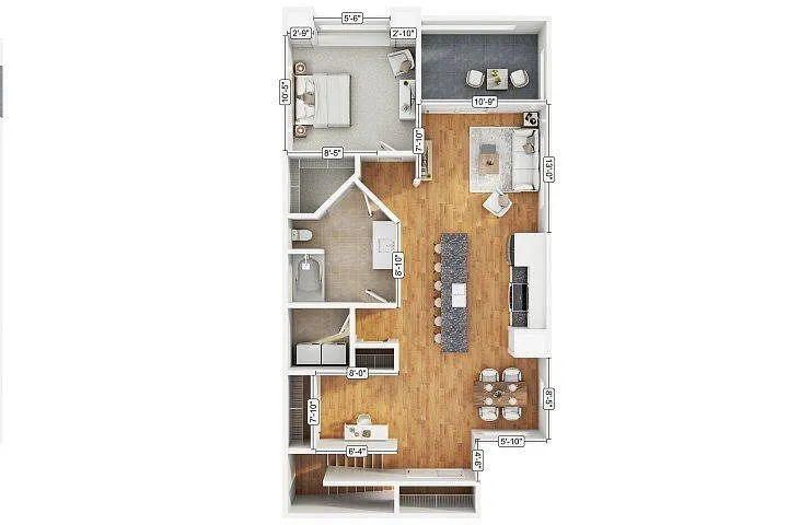 Floor plan 1D1