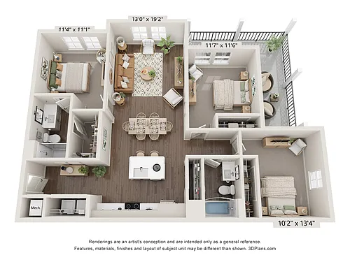 Floor plan Willow