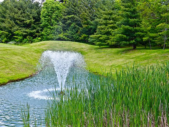 Front Pond Fountain
