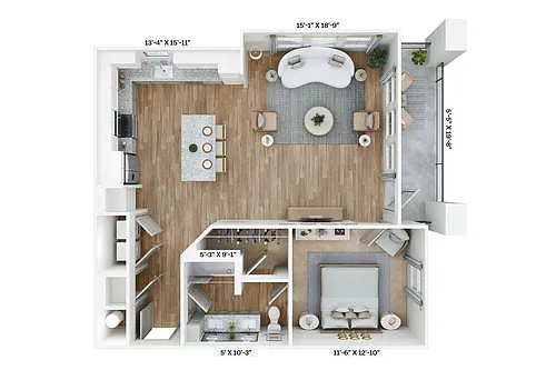Floor plan A21