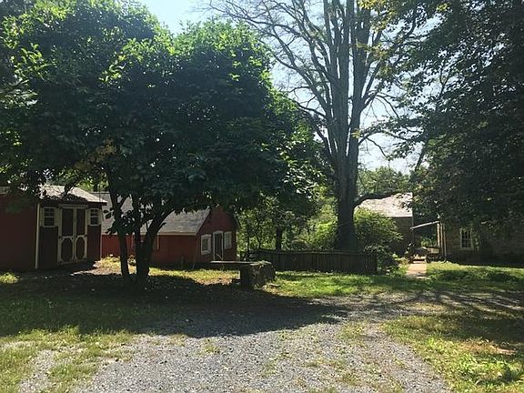 yard and outbuildings