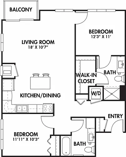 Floor plan C3